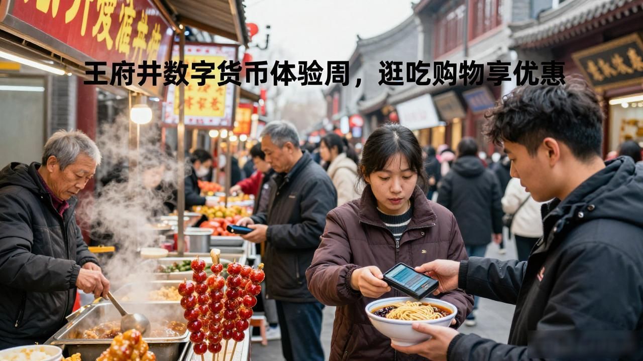 王府井数字货币体验周，逛吃购物享优惠