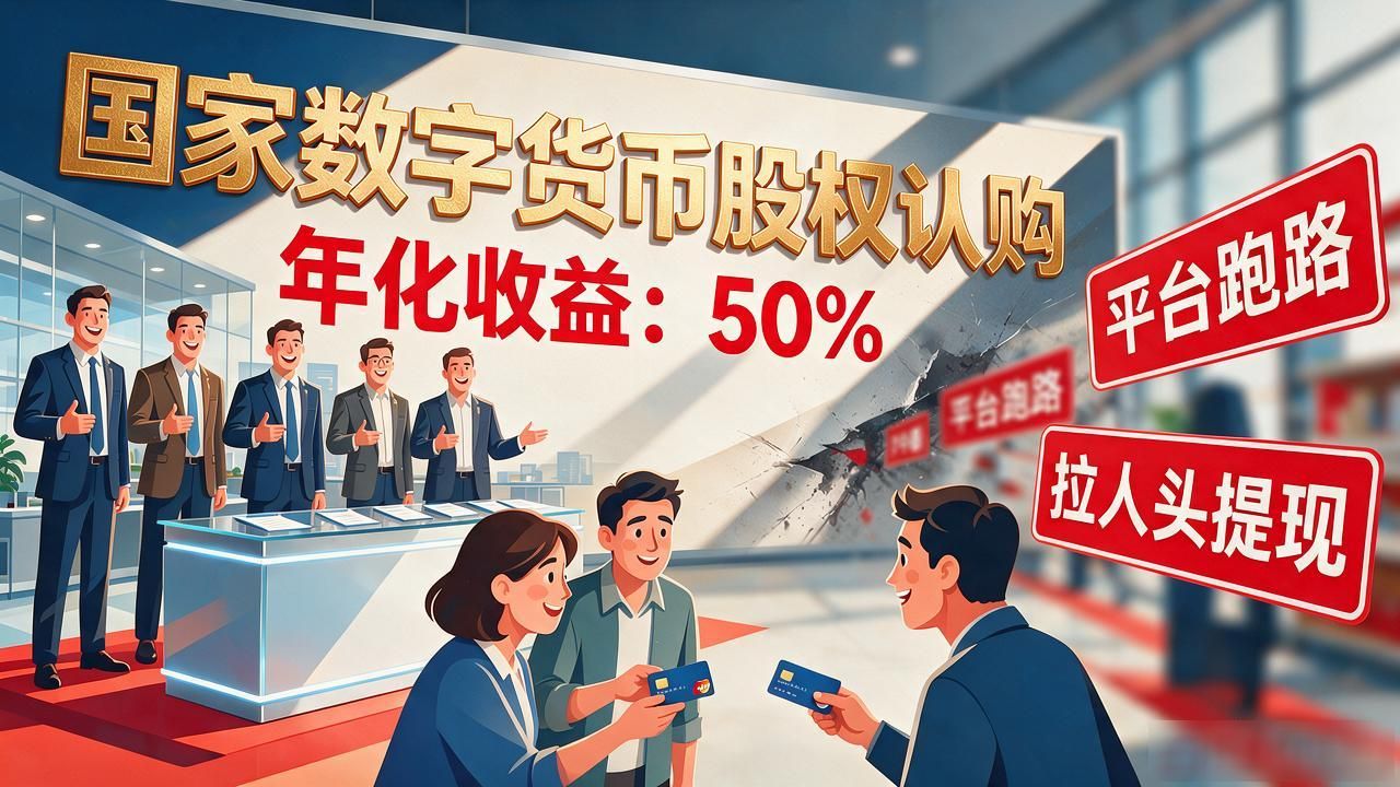 国家数字货币股权到底能不能投？普通人一定要搞清再掏钱
