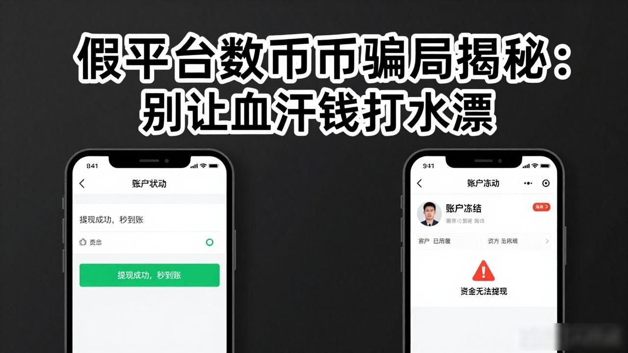 假平台数字货币骗局揭秘：别让血汗钱打水漂