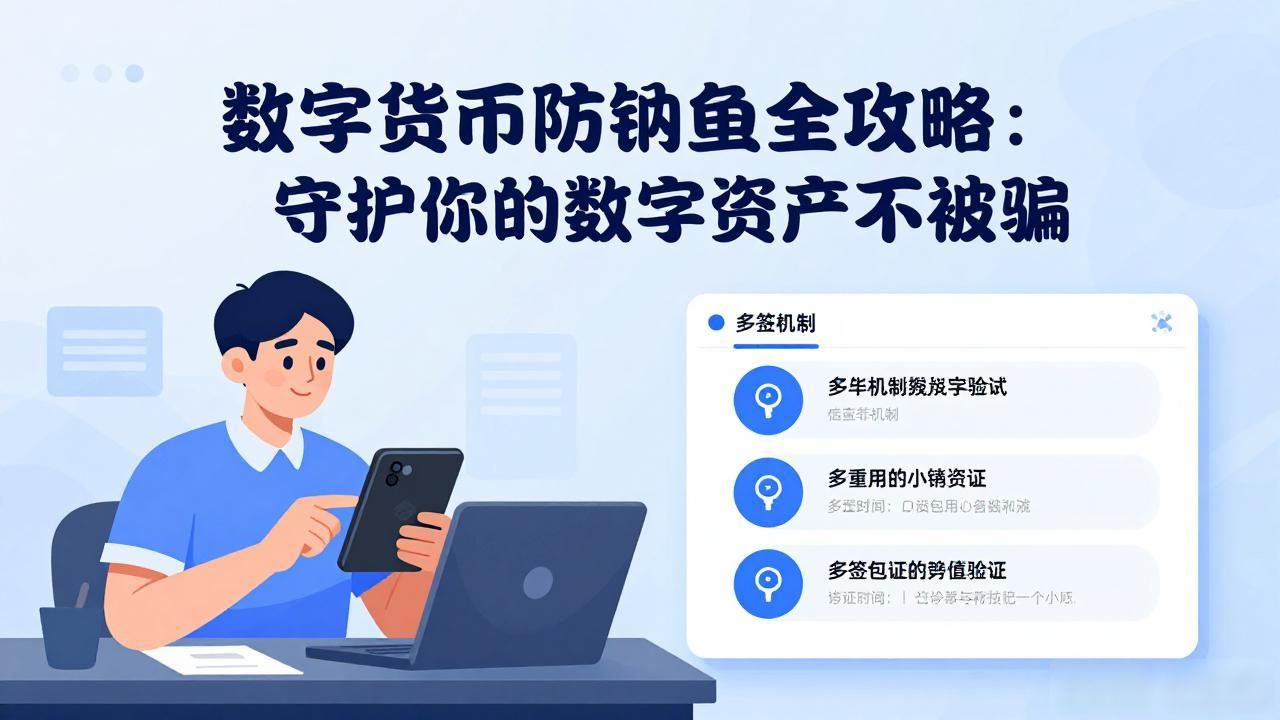 识别钓鱼链接_善用硬件钱包多签机制_数字货币反钓鱼