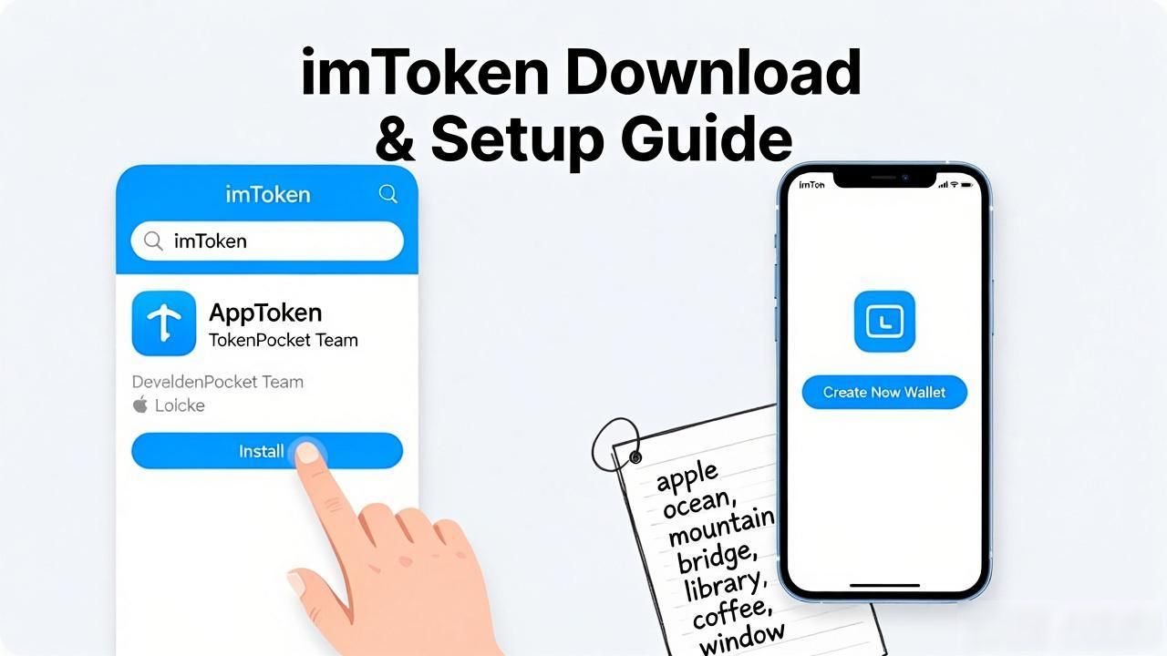 imToken下载安装保姆级教程，新手快速上手指南