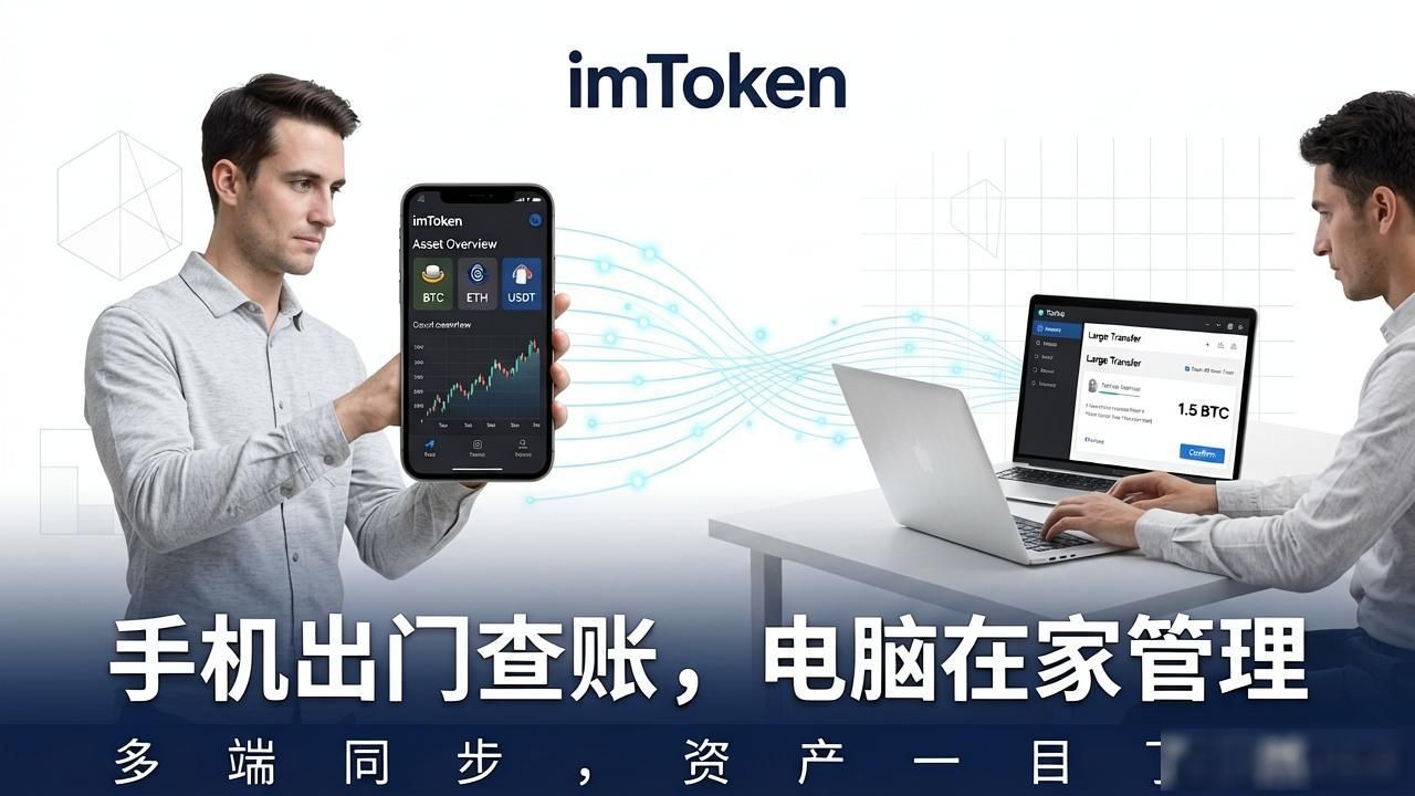 imToken通用版：手机电脑多端同步，管理 crypto 资产更安心