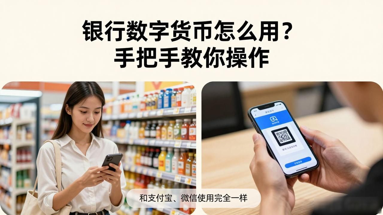 银行数字货币怎么用？手把手教你操作