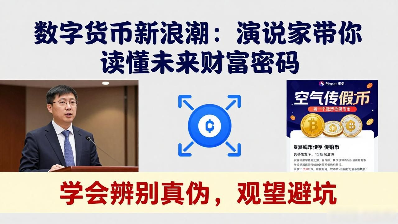 数字货币新浪潮：演说家带你读懂未来财富密码