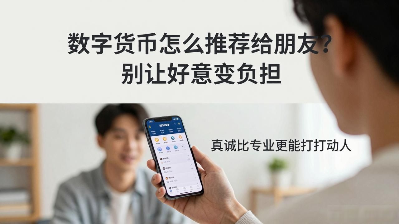 数字货币怎么推荐给朋友？别让好意变负担