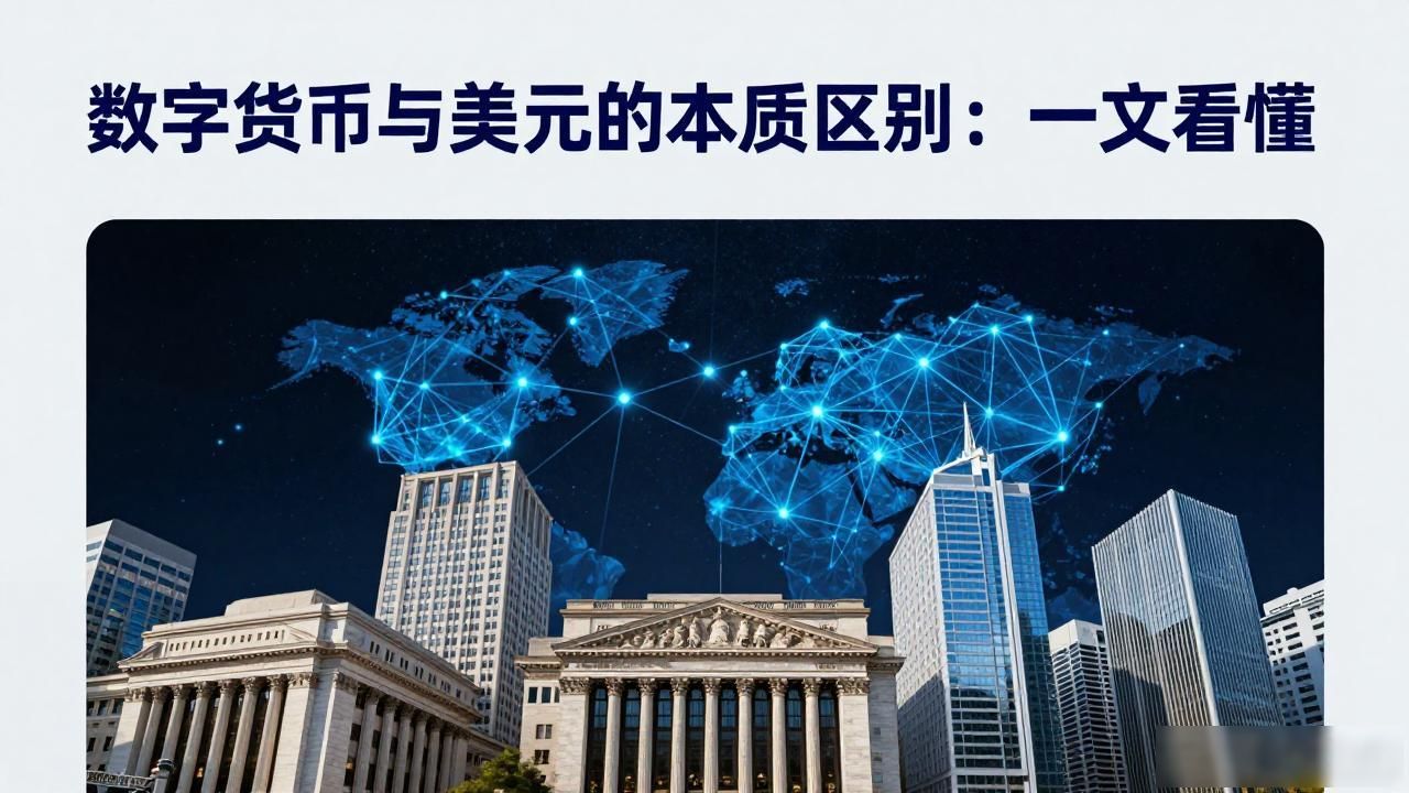 数字货币与美元的本质区别：一文看懂