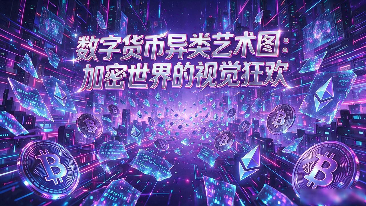 数字货币异类艺术图鉴_数字货币异类图片大全_区块链视觉艺术发展历程