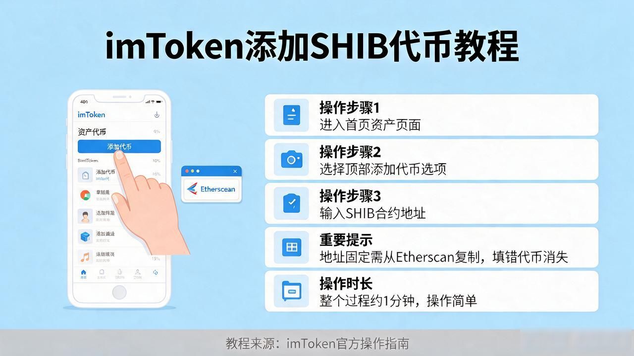 imtoken找不到shib？手把手教你添加自定义代币