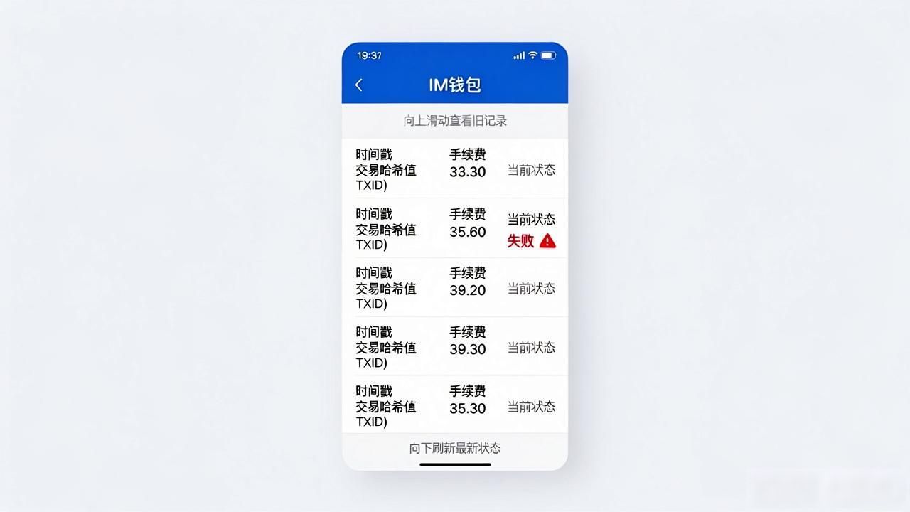 im钱包查账全流程：看记录与做分析