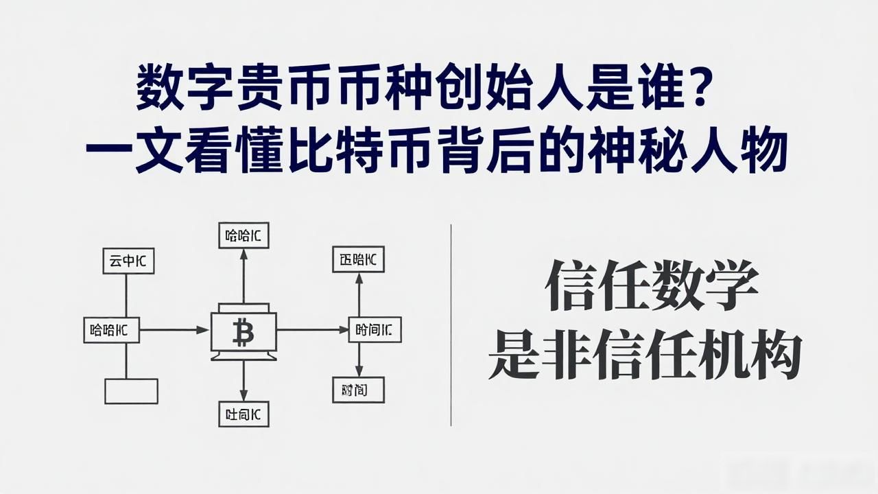 数字货币币种创始人是谁？一文看懂比特币背后的神秘人物