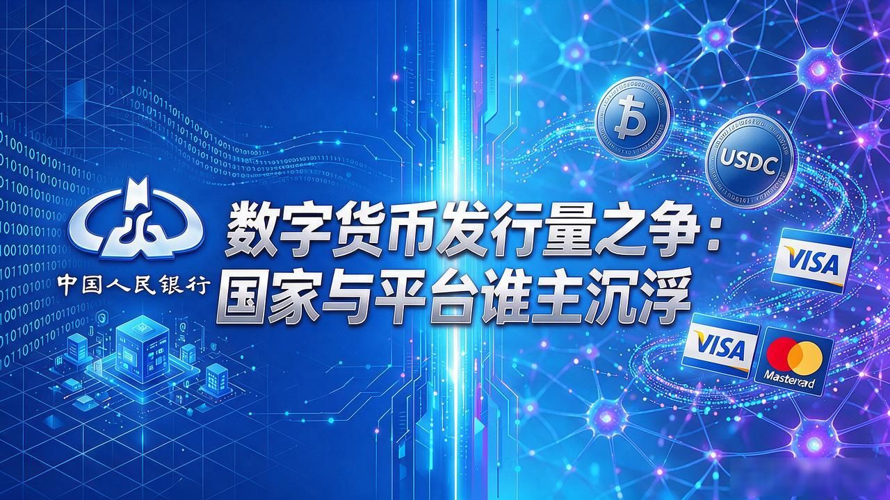 数字货币发行量之争：国家与平台谁主沉浮