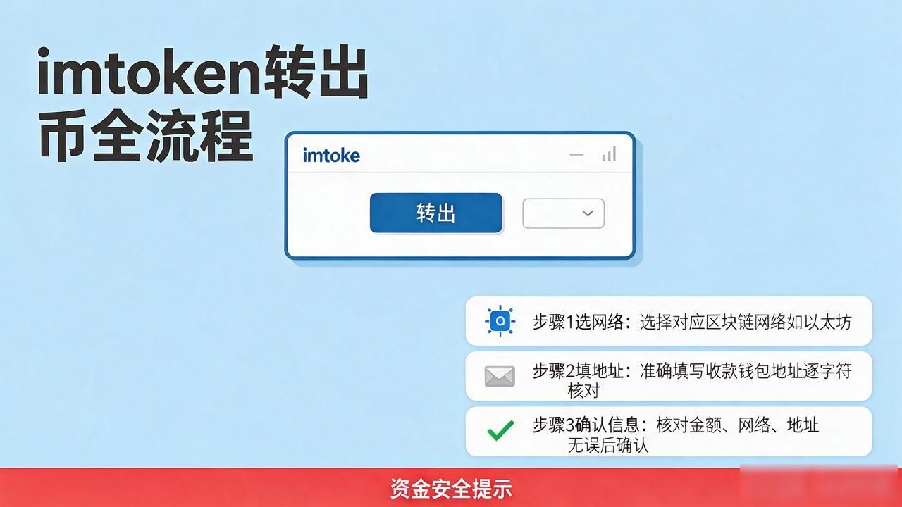 imtoken转出币详细教程：从选网络到确认收款地址全流程解析
