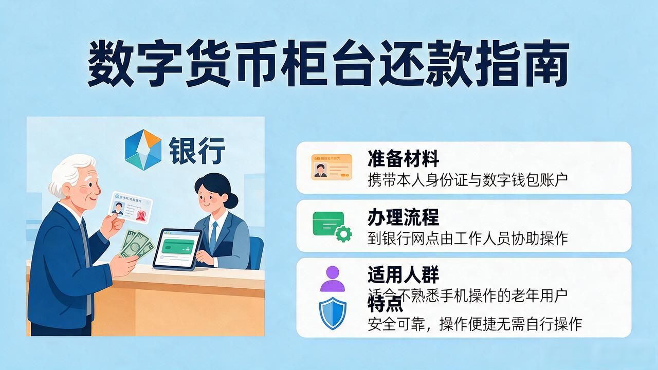 用了数字货币怎么还钱？普通人的简单还款操作指南