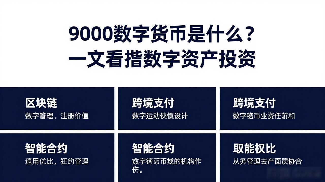 9000数字货币是什么？一文看懂数字资产投资