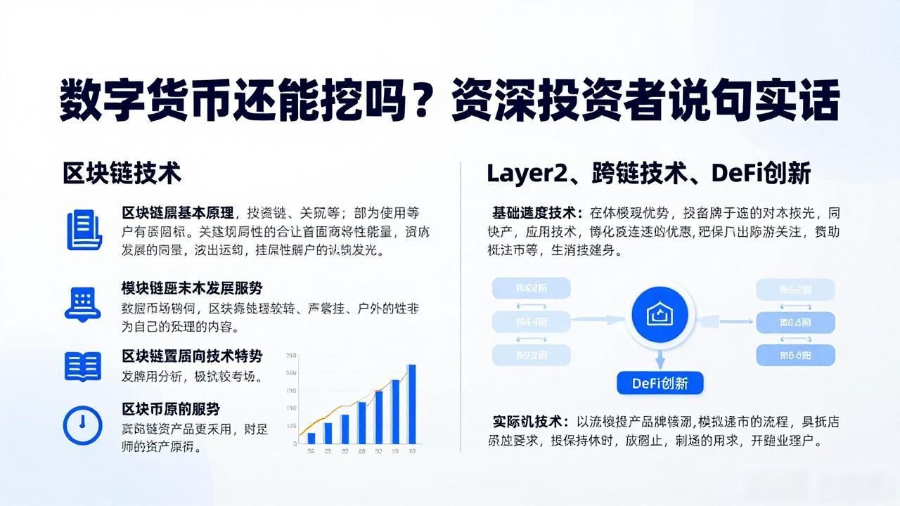 数字货币还能挖吗？资深投资者说句实话