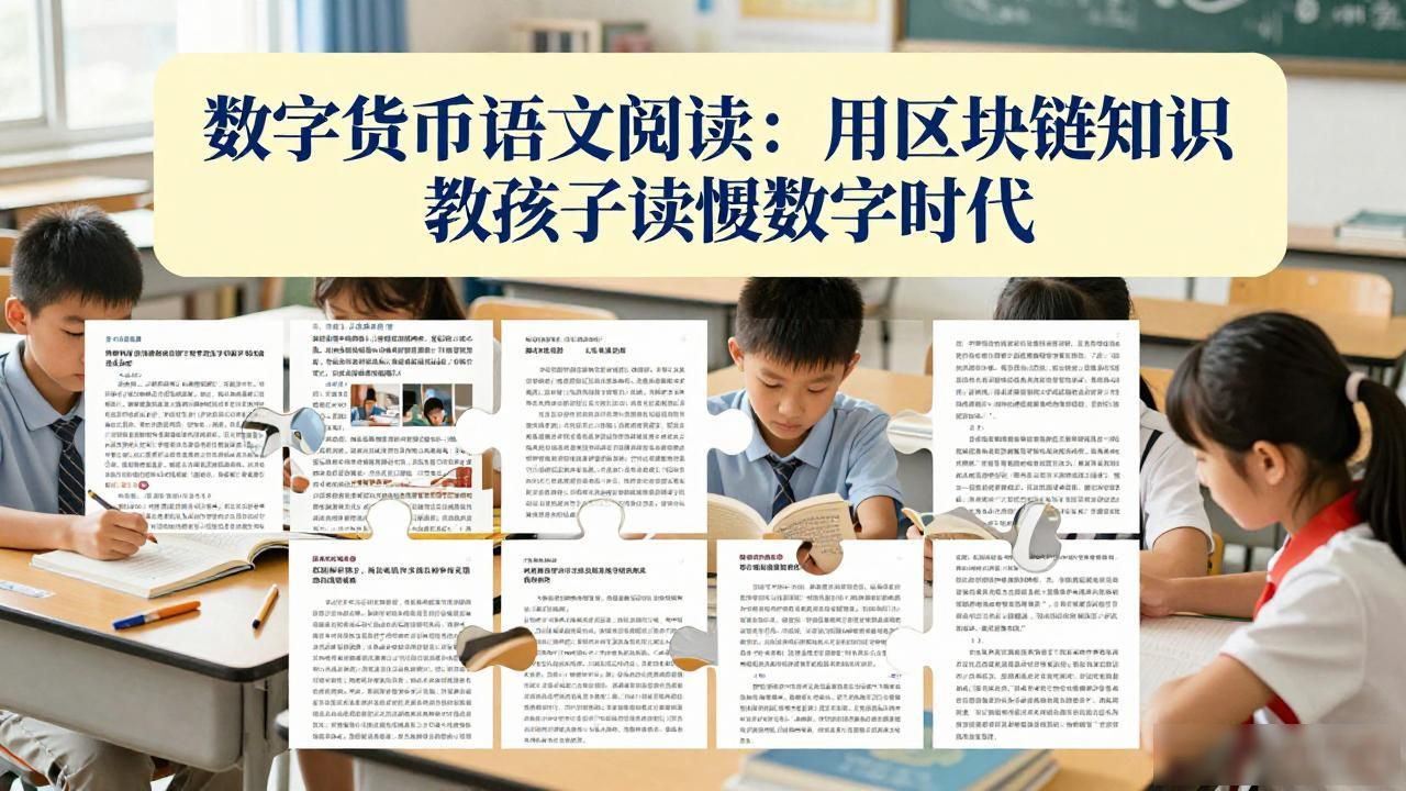 数字货币语文阅读：用区块链知识教孩子读懂数字时代