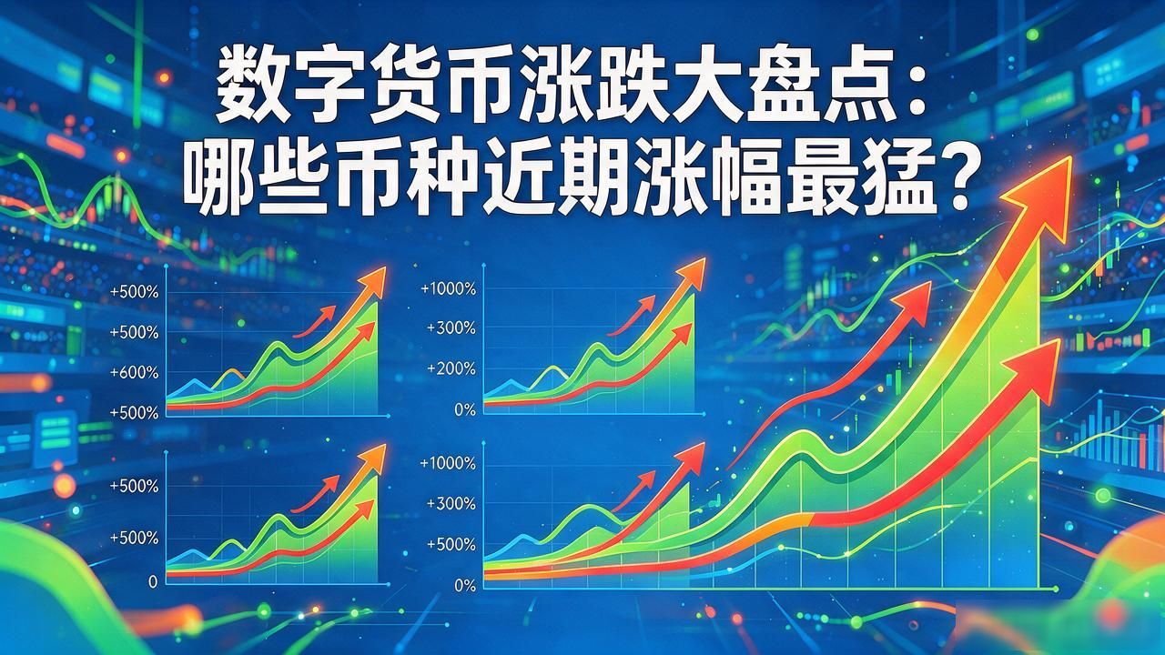 数字货币涨跌大盘点：哪些币种近期涨幅最猛？