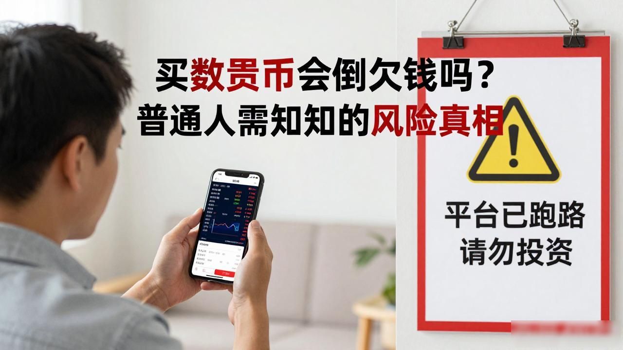 买数字货币会倒欠钱吗？普通人需知的风险真相