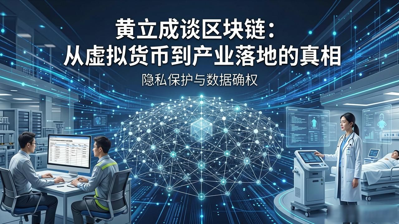 黄立成谈区块链：从虚拟货币到产业落地的真相