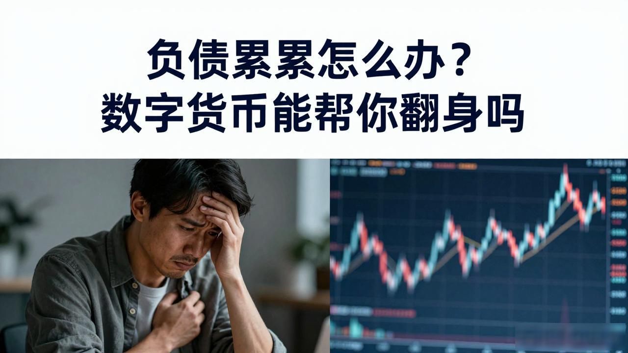 负债累累怎么办？数字货币能帮你翻身吗