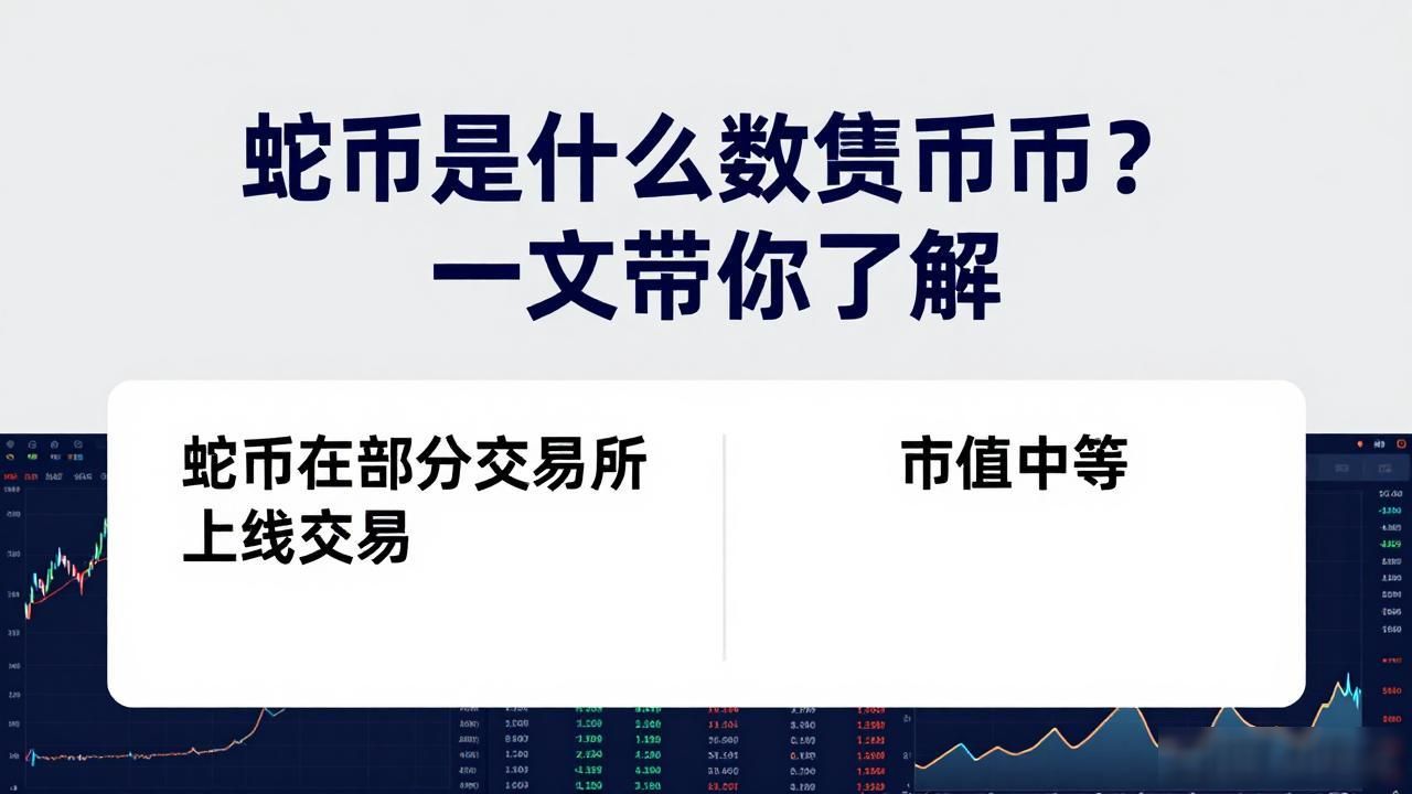 蛇币是什么数字货币？一文带你了解