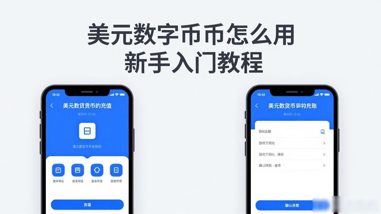 美元数字货币怎么用 新手入门教程