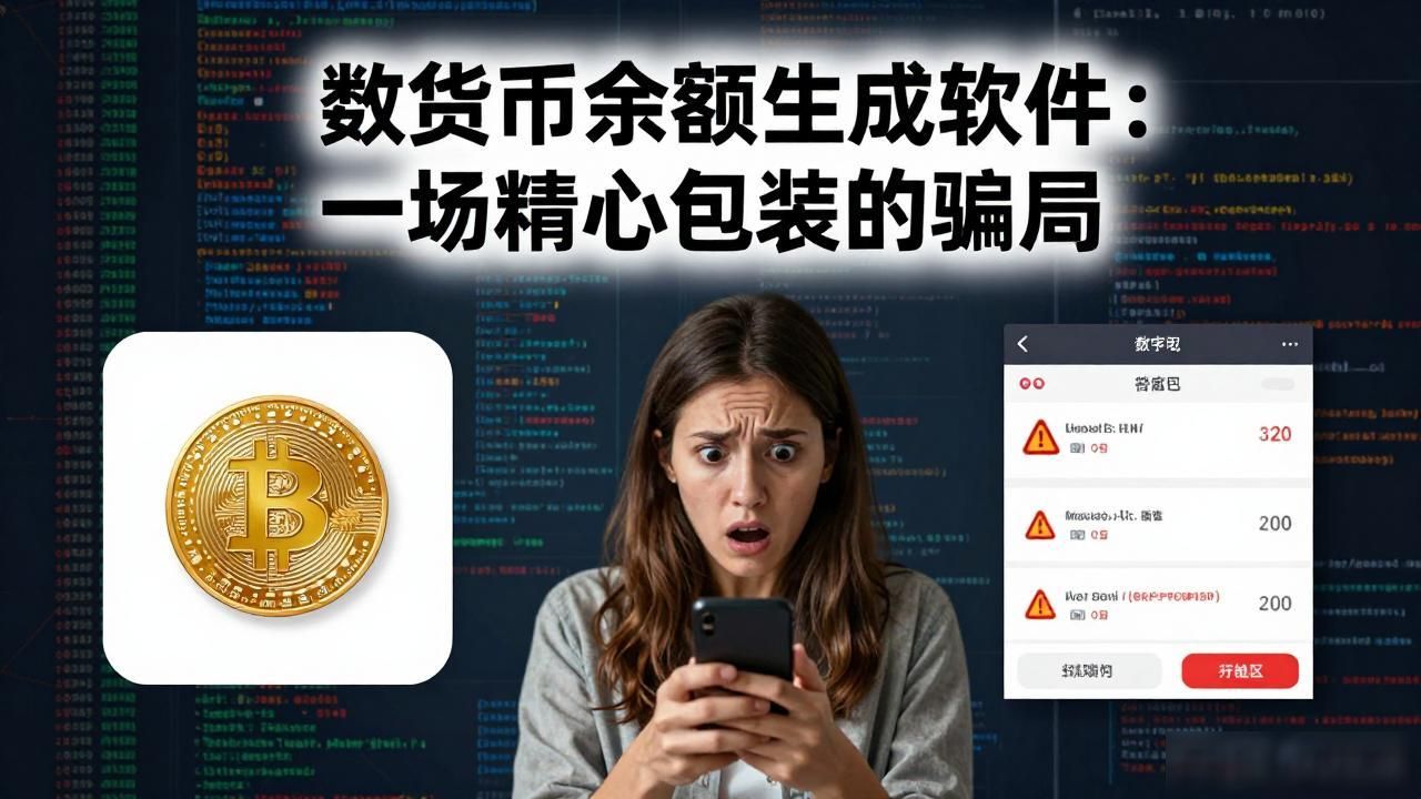 数字货币余额生成软件：一场精心包装的骗局