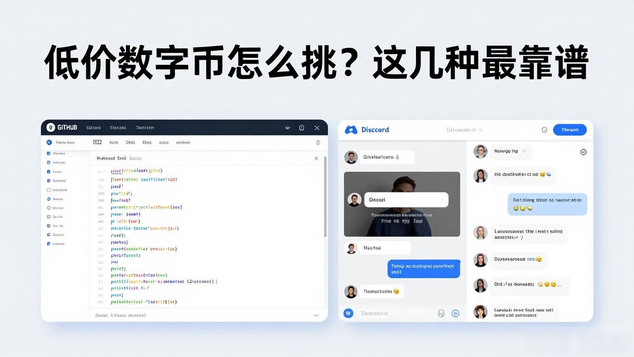 低价数字货币怎么挑？这几种最靠谱