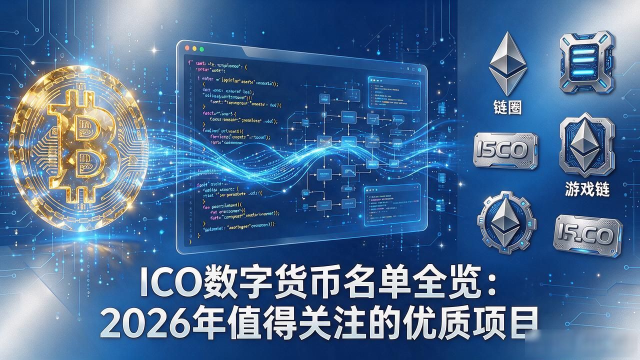 ICO数字货币名单全览：2026年值得关注的优质项目