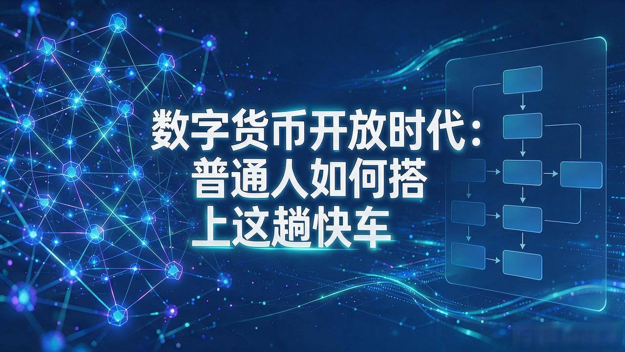 数字货币开放时代：普通人如何搭上这趟快车