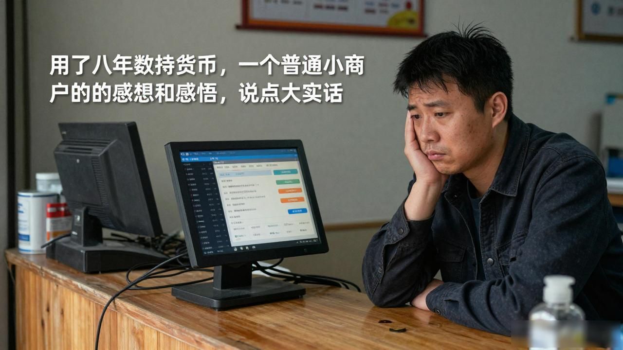 用了八年数字货币，一个普通小商户的感想和感悟，说点大实话