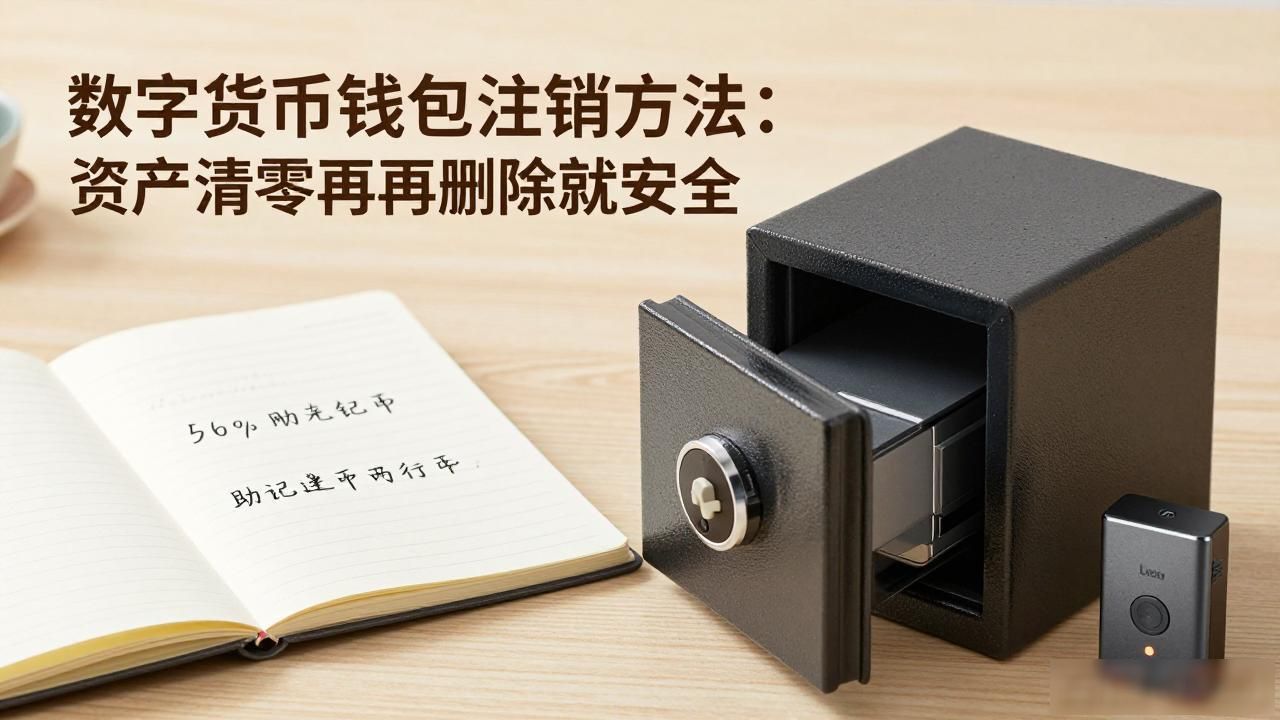 数字货币钱包注销方法：资产清零后再删除就安全