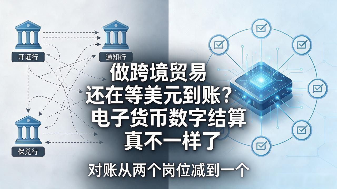 做跨境贸易还在等美元到账？电子货币数字结算真不一样了