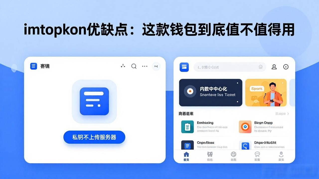 imtoken优缺点：这款钱包到底值不值得用