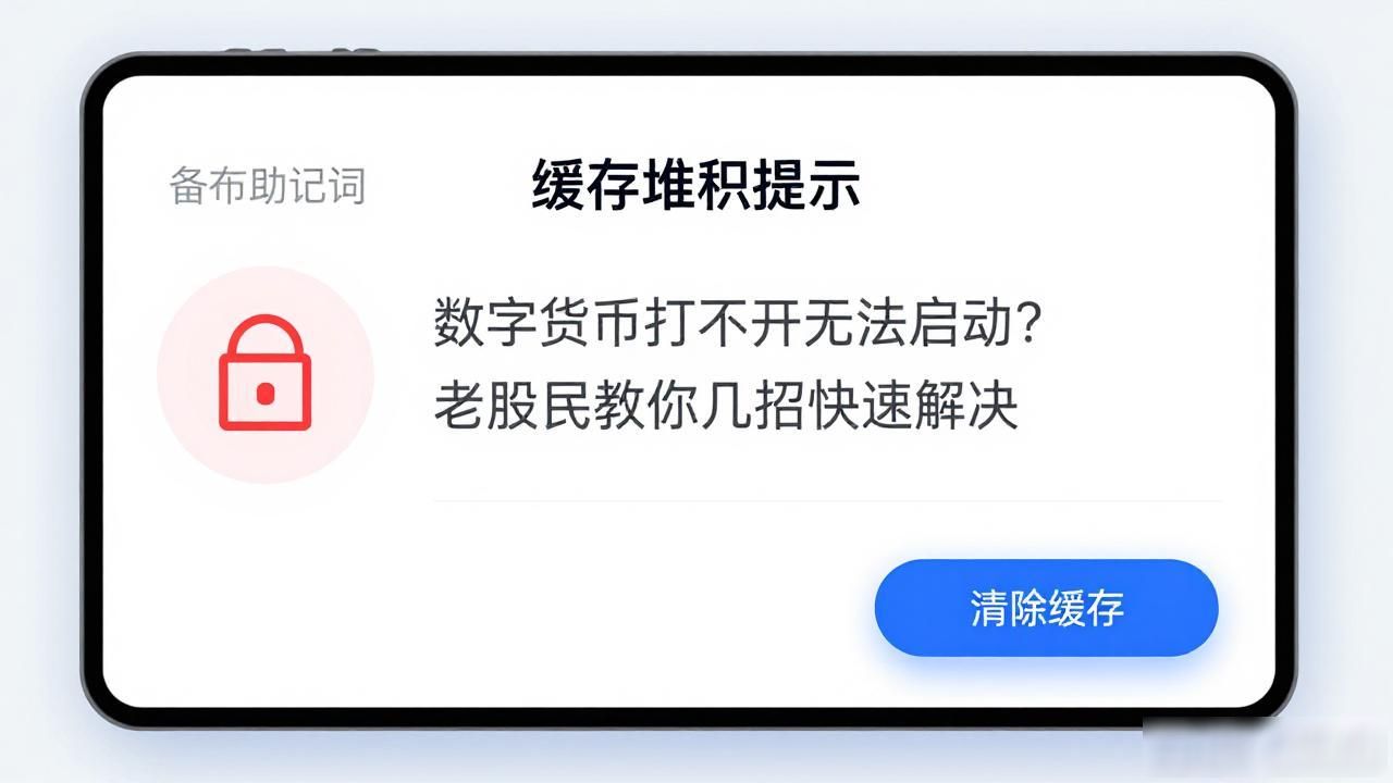 数字货币打不开无法启动？老股民教你几招快速解决