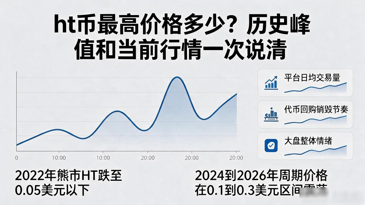 ht币最高价格多少？历史峰值和当前行情一次说清