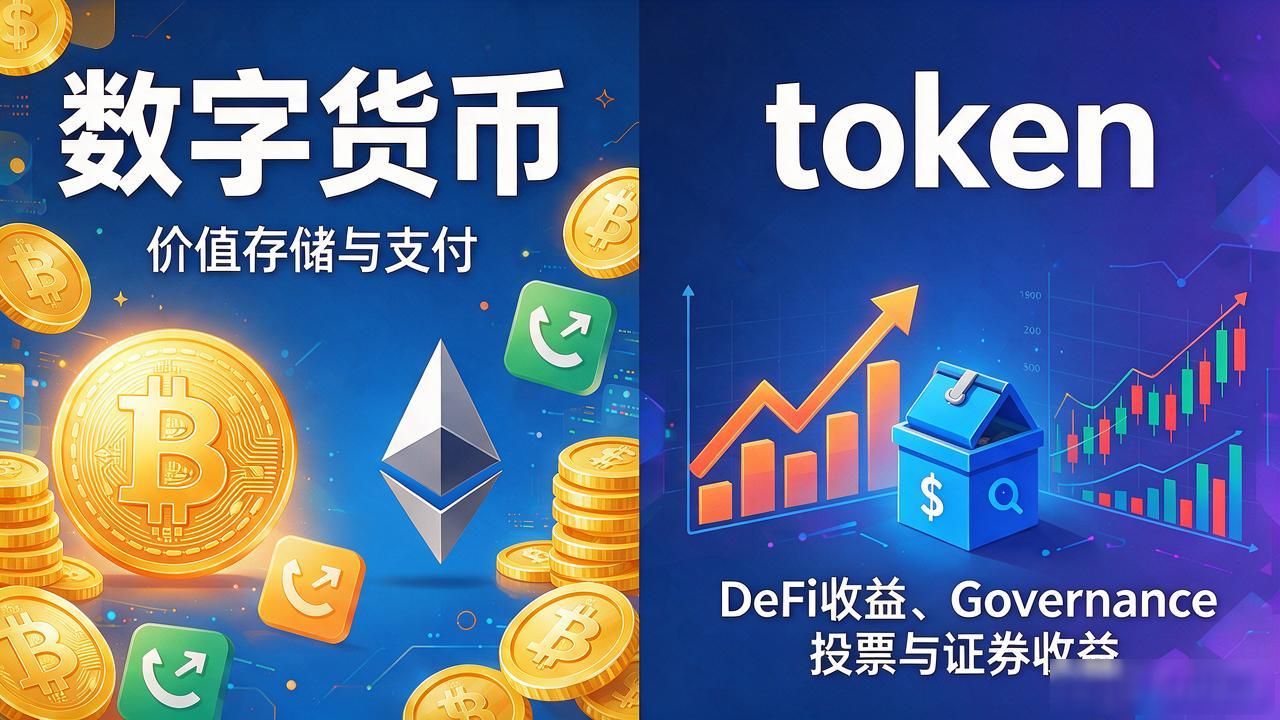 搞清token和数字货币，别交无谓的学费