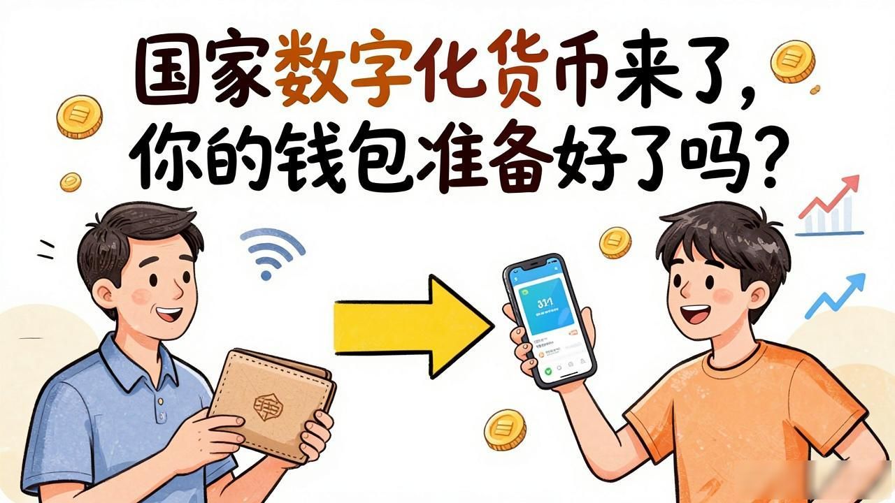 国家数字化货币来了，你的钱包准备好了吗？