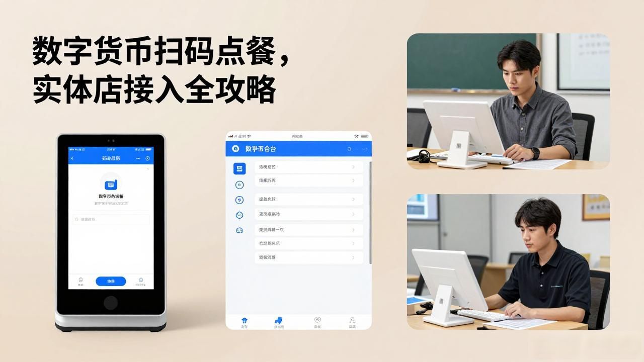 数字货币扫码点餐，实体店接入全攻略