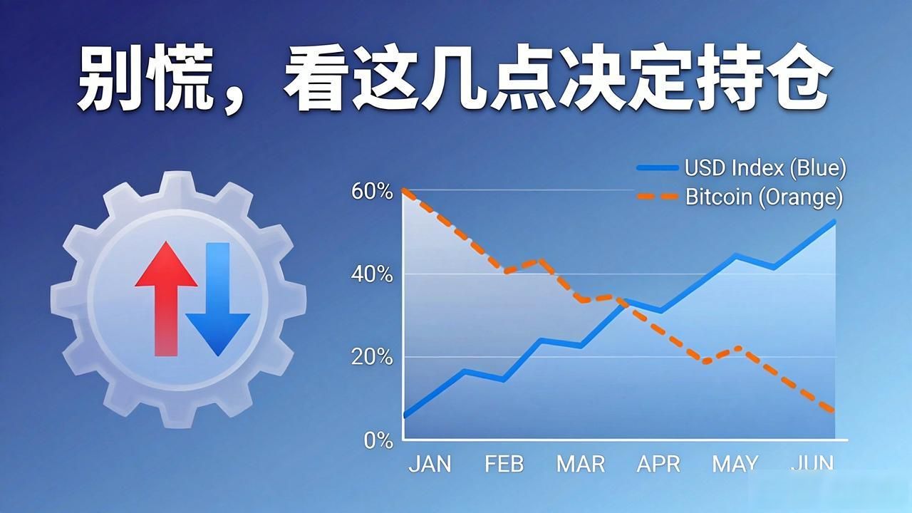 别慌，看这几点决定持仓