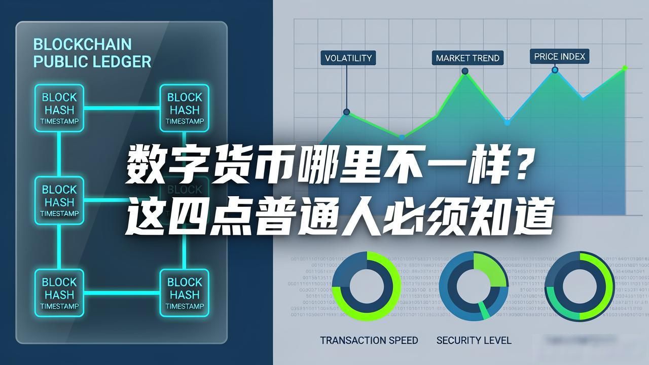 数字货币哪里不一样？这四点普通人必须知道