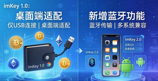 imToken冷钱包版本比较：imKey新旧款与软件模式