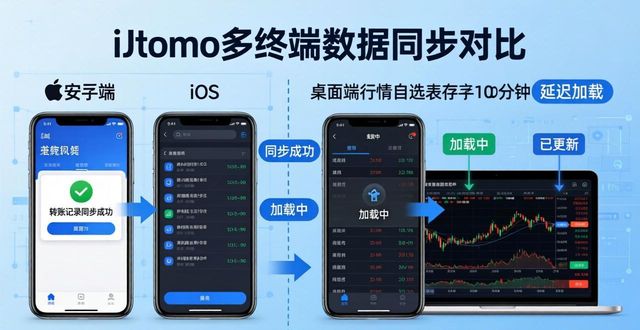imToken下载中心多终端数据同步对比：钱包登录数据一致性实测