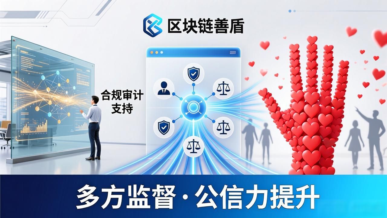 区块链善盾：让每一笔公益透明可查