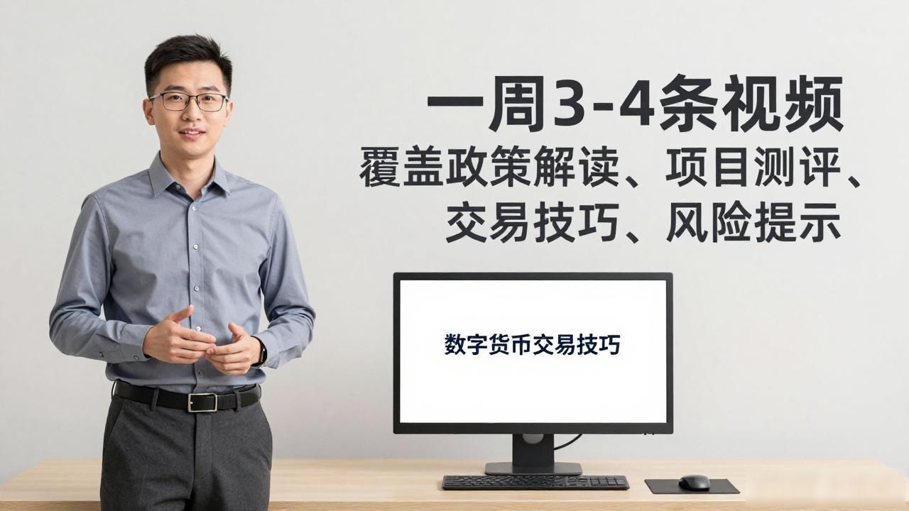 搞数字货币视频，手把手教你做爆款
