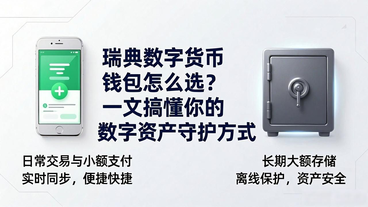 瑞典数字货币钱包怎么选？一文搞懂你的数字资产守护方式