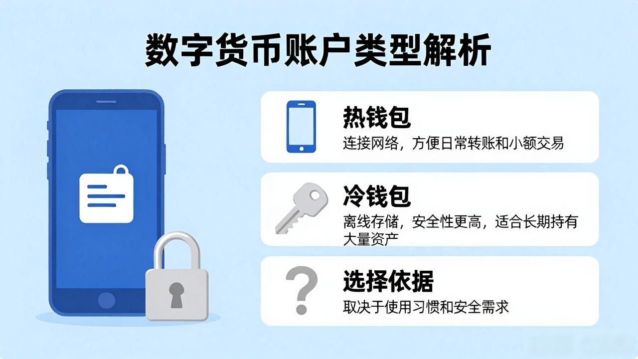 数字货币账户类型全解析：个人开户指南