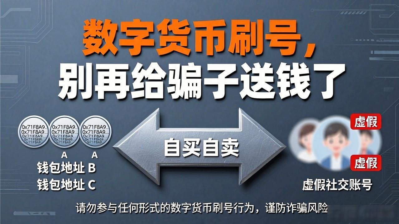 数字货币刷号，别再给骗子送钱了