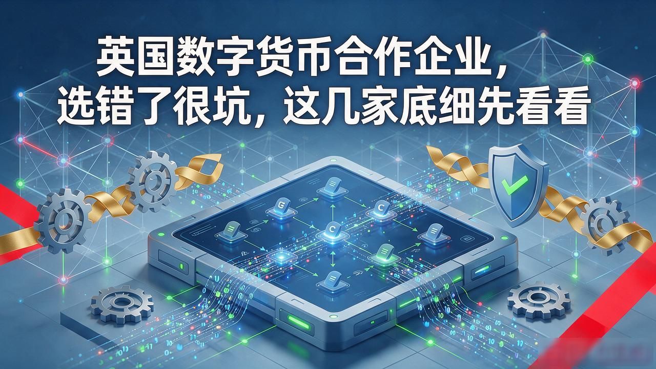 英国数字货币合作企业，选错了很坑，这几家底细先看看