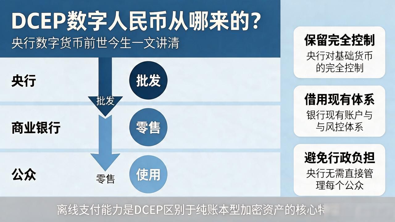 DCEP数字人民币从哪来的？央行数字货币前世今生一文讲清